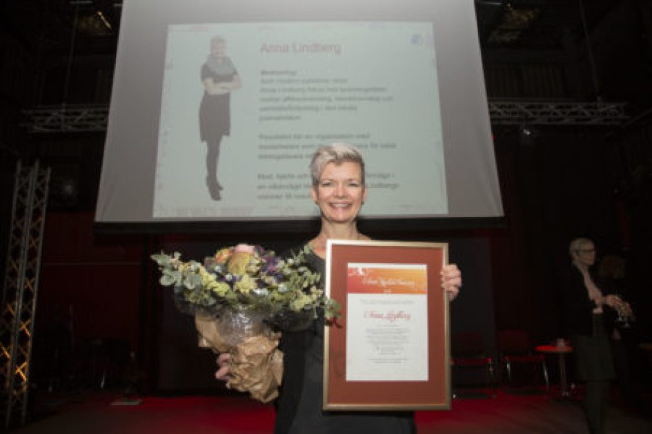 Årets MediaAmazon 2017 Anna Lindberg