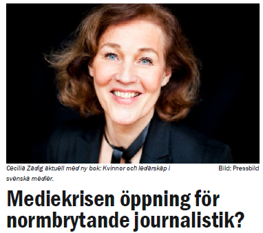 Mediekrisen öppning för formbrytande journalistik -feministisktperspektiv.se